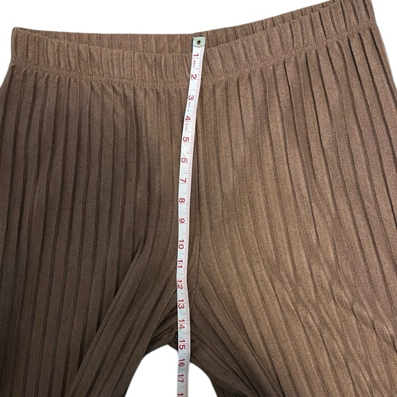 NWOT Bailey 44 Brown Pleated Wide-Leg Pants sz XL - Picture 7 of 8
